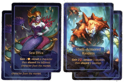 Dice Tower Aquatica: Sea Diva & Shell - Armored Raiders Promo Cards - Gaming Library