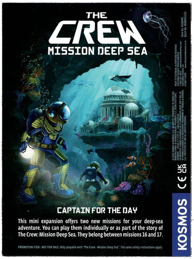 Dice Tower Crew, The: Mission Deep Sea – Captain for the Day - Gaming Library