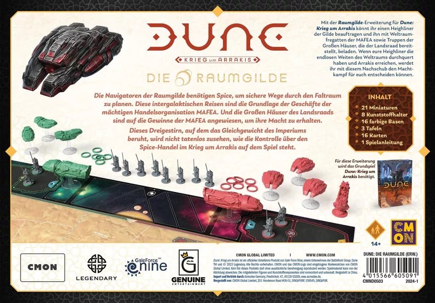 Dune: War for Arrakis – The Spacing Guild Expansion - Gaming Library