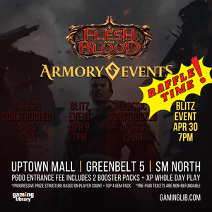 Flesh & Blood Armory Events - Gaming Library