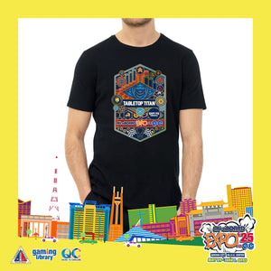 GL EXPO 2025 - Tabletop Titan Shirt - Gaming Library