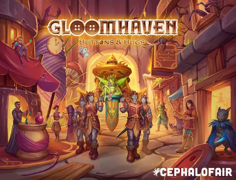 Gloomhaven: Buttons & Bugs - Gaming Library