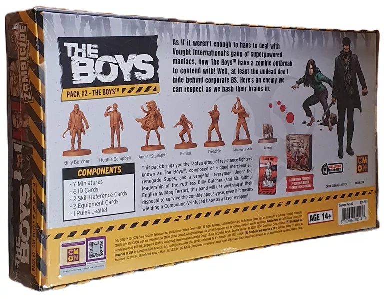 Zombicide: 2nd Edition - The Boyz: Pack 2