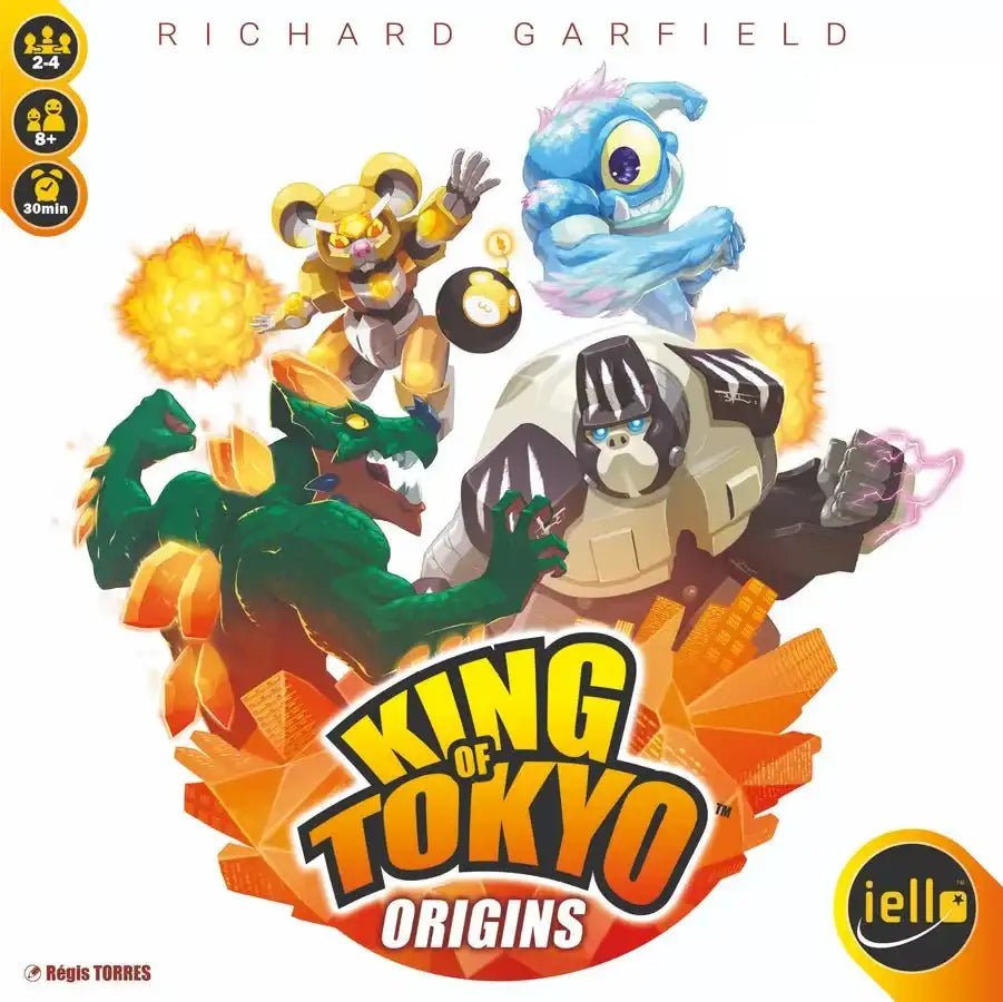 king of tokyo monsters King of Tokyo Origins - Epic Monster Strategy Board Game