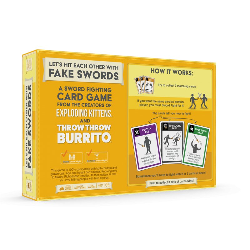 Let's Hit Each Other With Fake Swords (Large) - Gaming Library