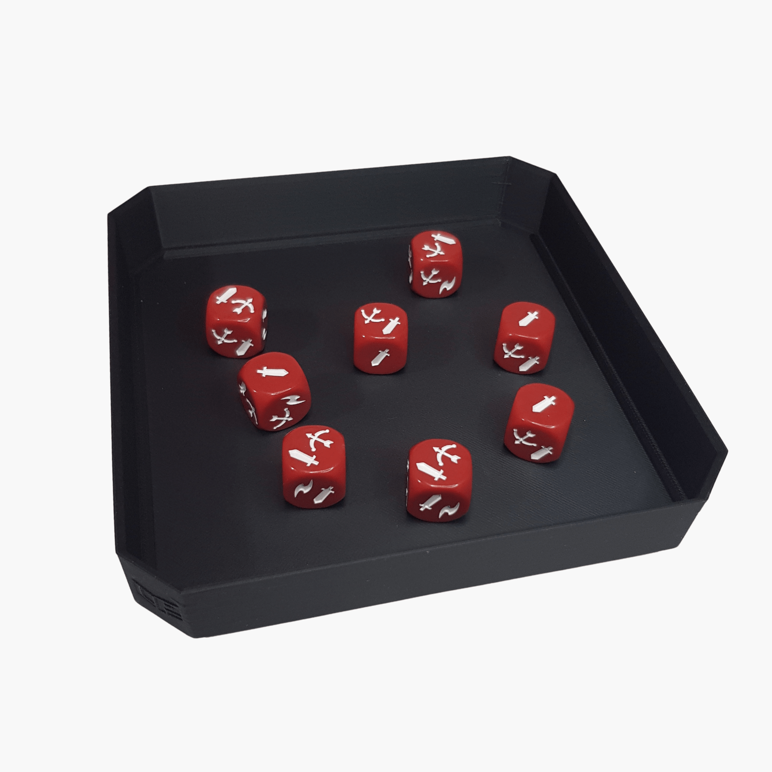 Loot Prints Dice Tray - Gaming Library