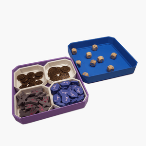 Loot Prints Dice Tray - Gaming Library
