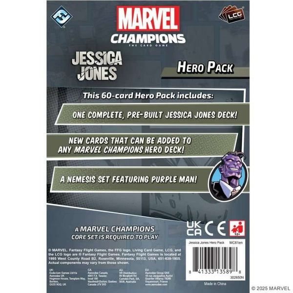 Marvel Champions: Jessica Jones Hero Pack