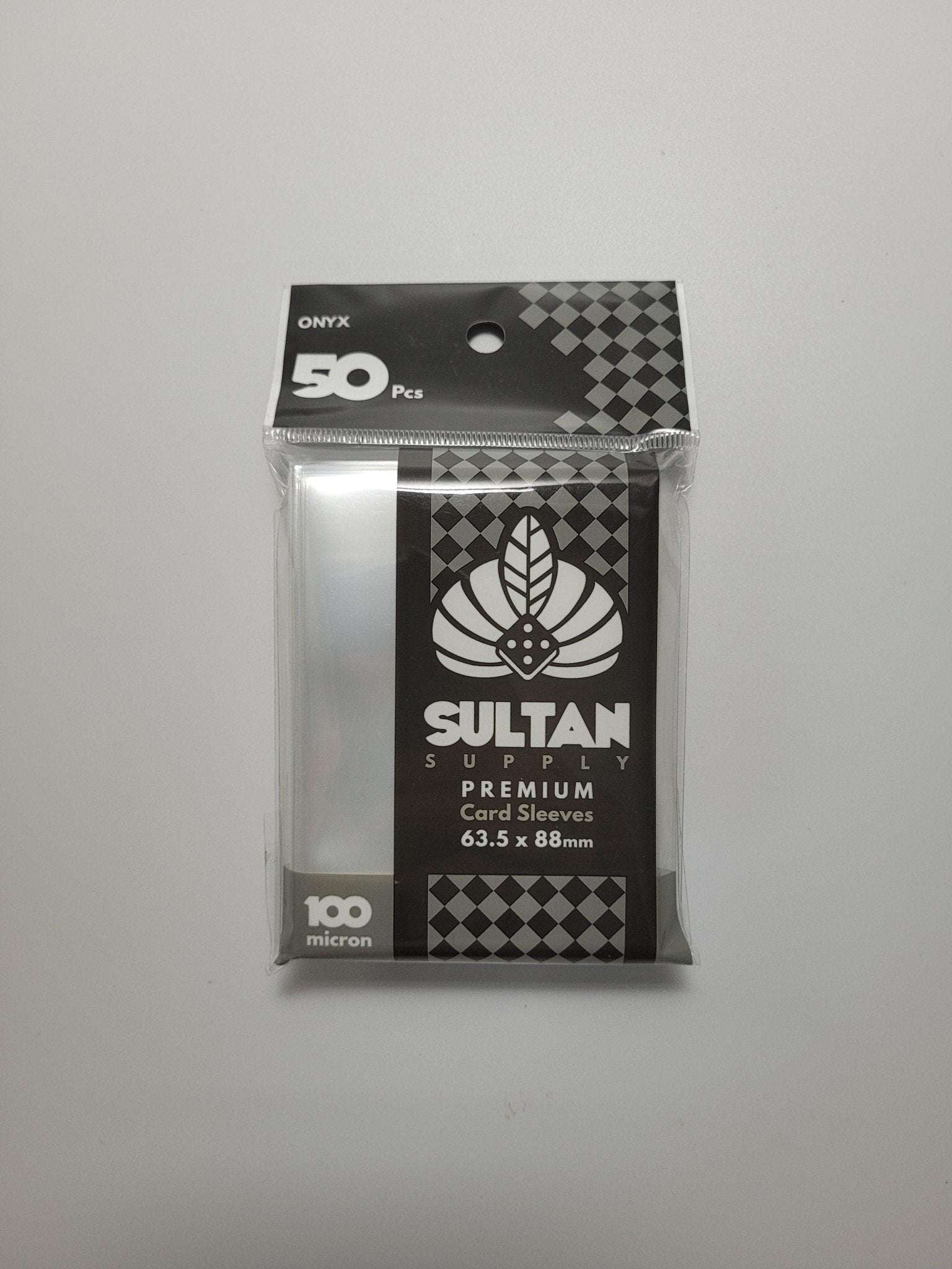 Sultan Supply Premium Card Sleeves: 63.5 x 88 mm Standard Onyx (100 mi Gaming Library Sultan Supply Premium Card Sleeves: 63.5 x 88 mm Standard Onyx (100 mi Gaming Library