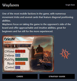 Summoner Wars (2nd Edition) Wayfarers Faction Deck - Gaming Library
