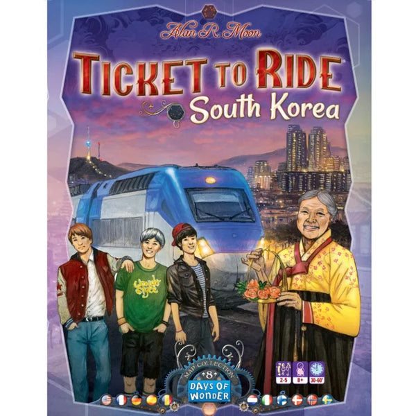 Ticket To Ride Map Collection 8 Iberia & South Korea