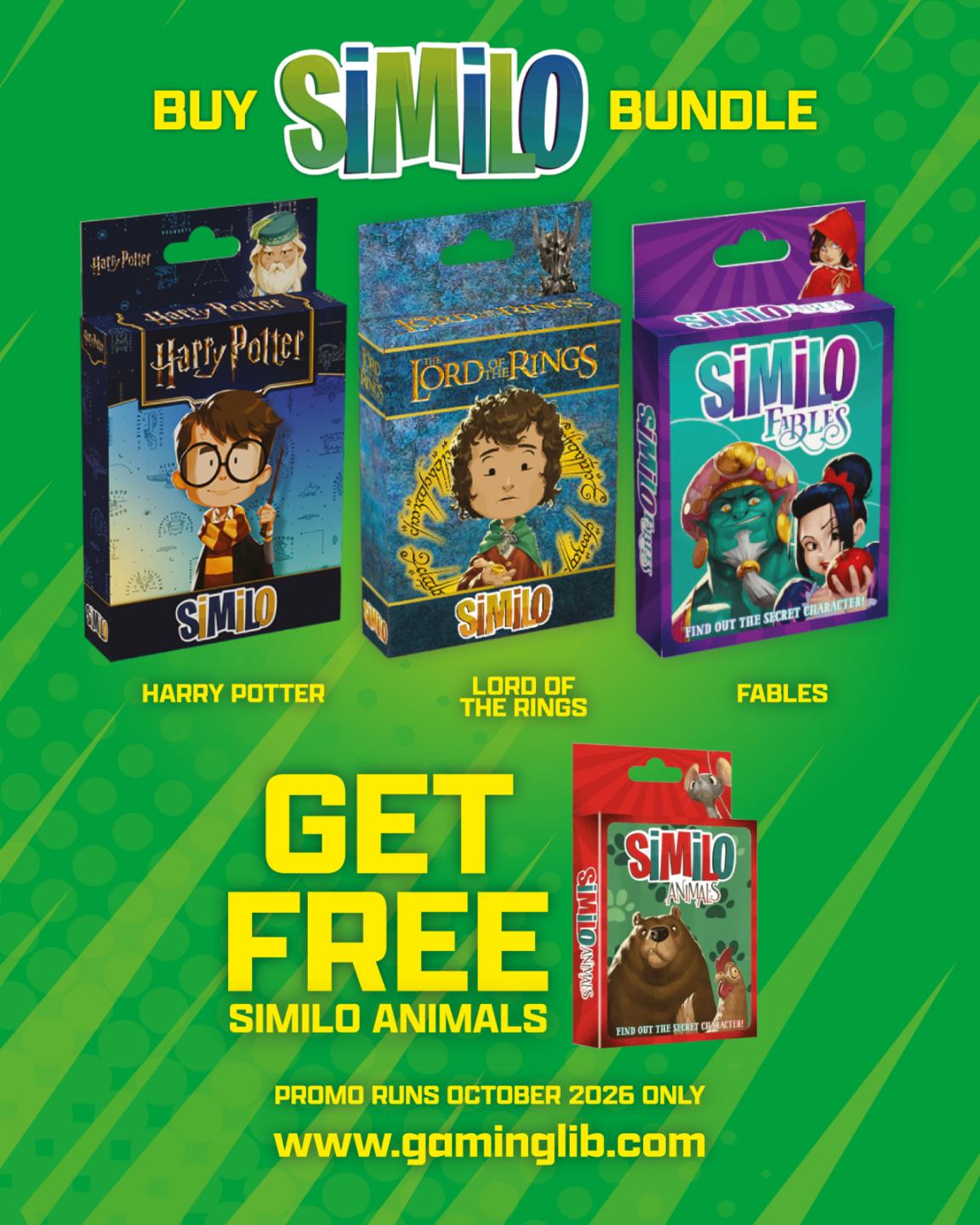 Get Similo: Animals FREE with the Harry Potter, Lord of the Rings, and Fables bundle!