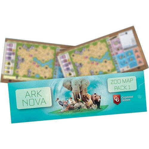 Ark Nova Zoo Map Pack 2 - Extension Cartes Zoo Avec Nouvelles Mécaniques