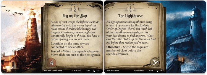 Arkham Horror: The Card Game – A Light in the Fog - Gaming Library