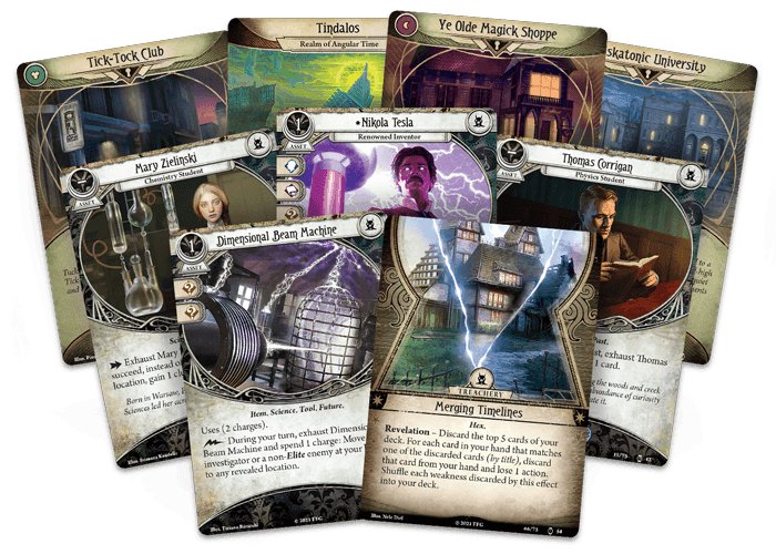 Arkham Horror: The Card Game – Machinations Through Time - Gaming Library