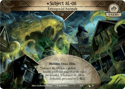 Arkham Horror: The Card Game – The Blob That Ate Everything: Scenario Pack - Gaming Library