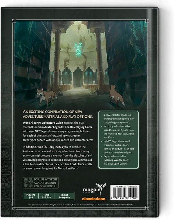 Avatar Legends Wan Shi Tong's Adventure - Gaming Library