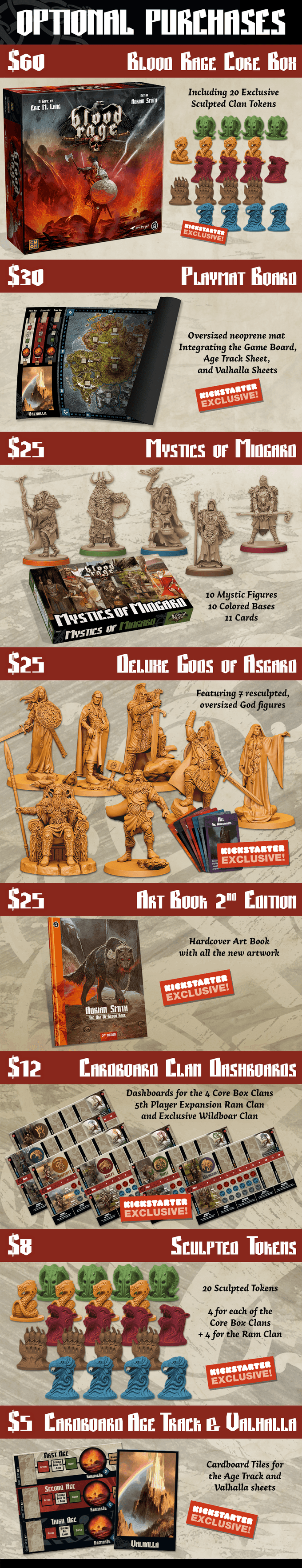 Load image into Gallery viewer, Blood Rage Digital Retail Pledge - Gaming Library