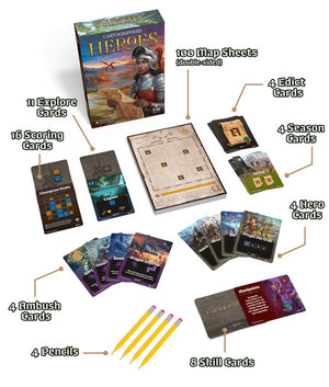 Cartographers Heroes - Gaming Library