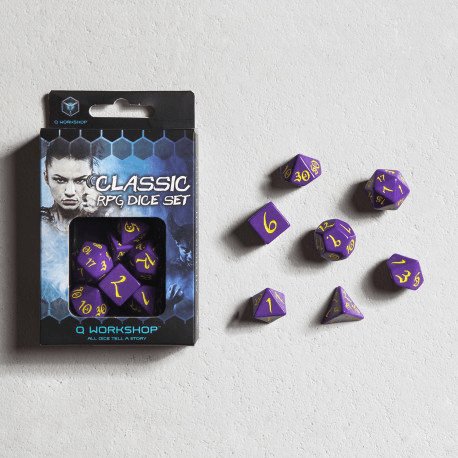 Classic RPG Dice Set - Gaming Library