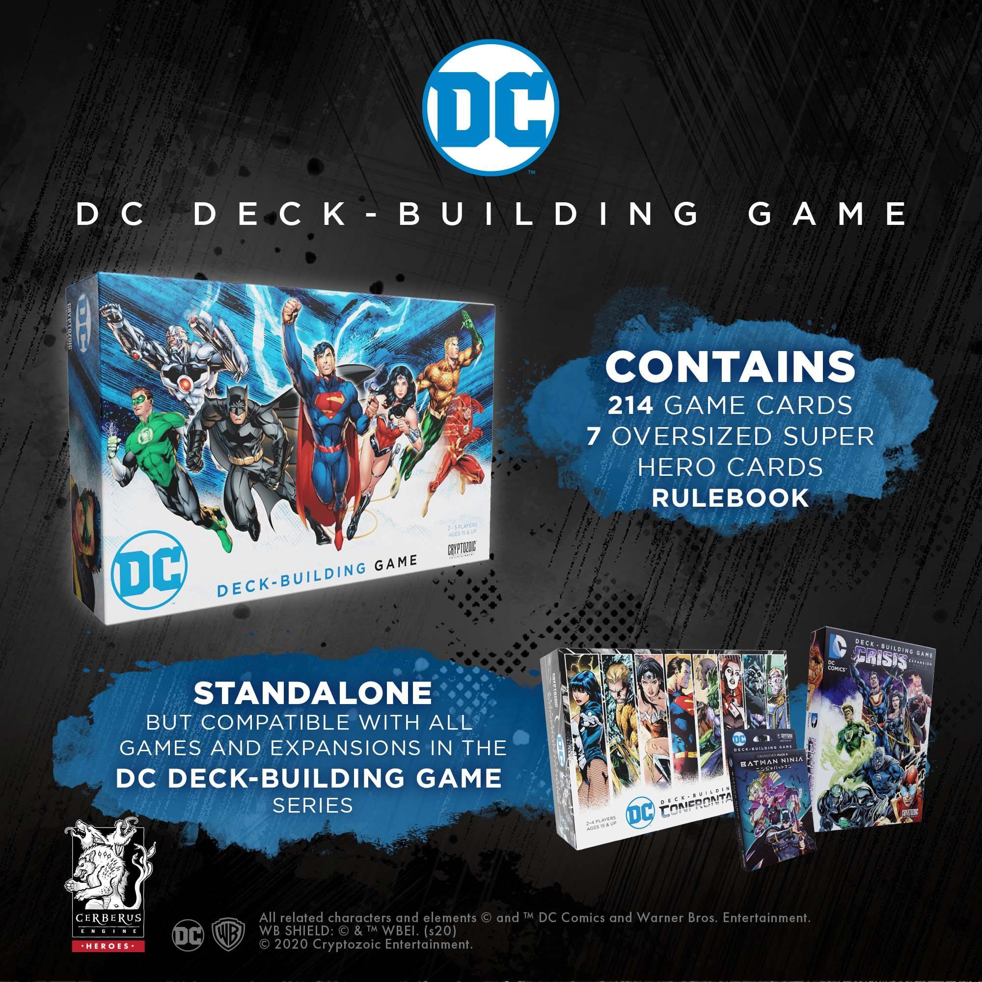 DC Deck Building Game - Gaming Library