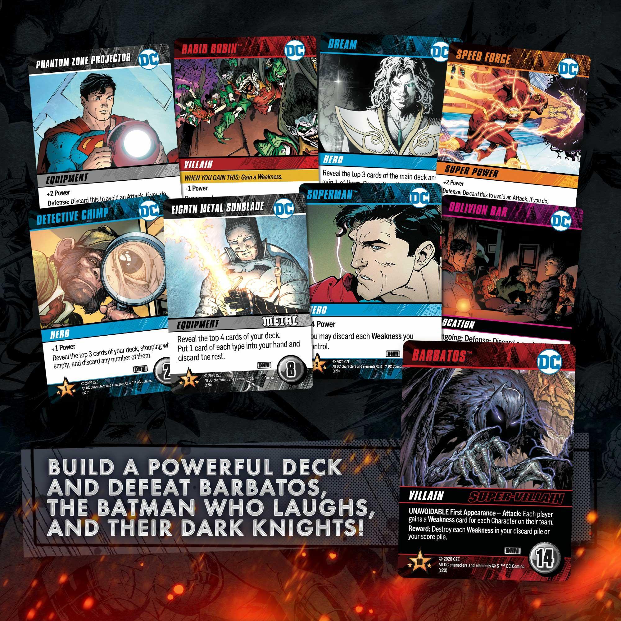 DC Deck-Building Game: Dark Nights: Metal - Gaming Library