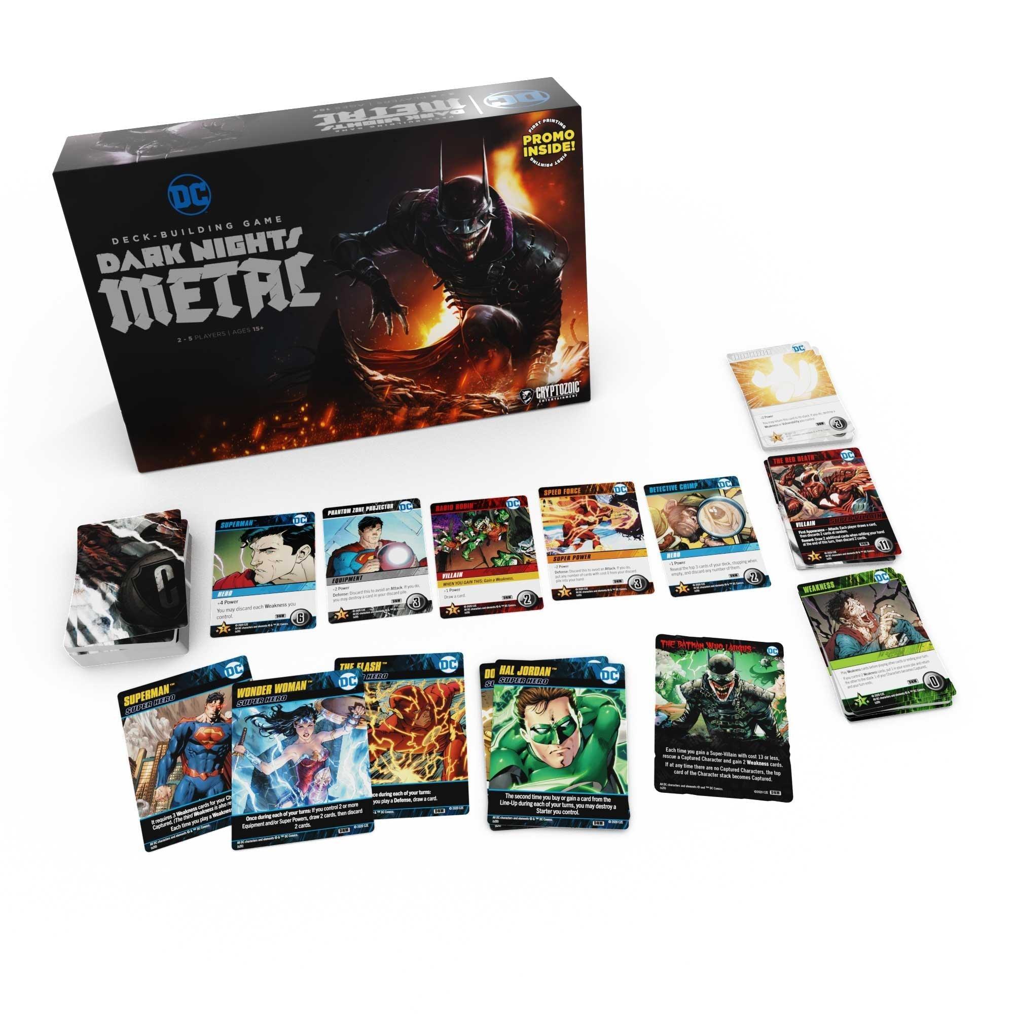 DC Deck-Building Game: Dark Nights: Metal - Gaming Library