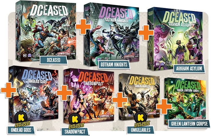 DCeased - A Zombicide Game - Gaming Library