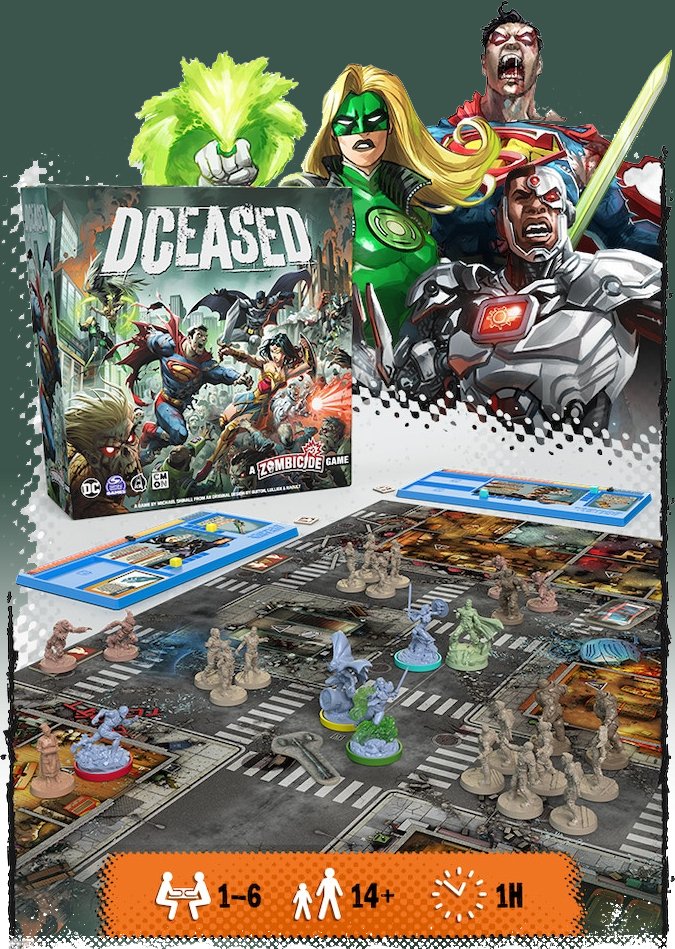 DCeased - A Zombicide Game - Gaming Library