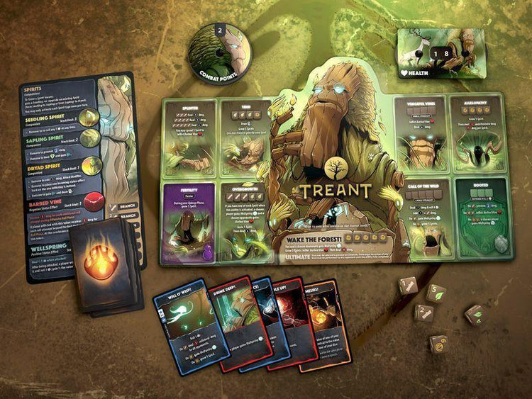 Dice Throne: Season One ReRolled – Treant v. Ninja - Gaming Library