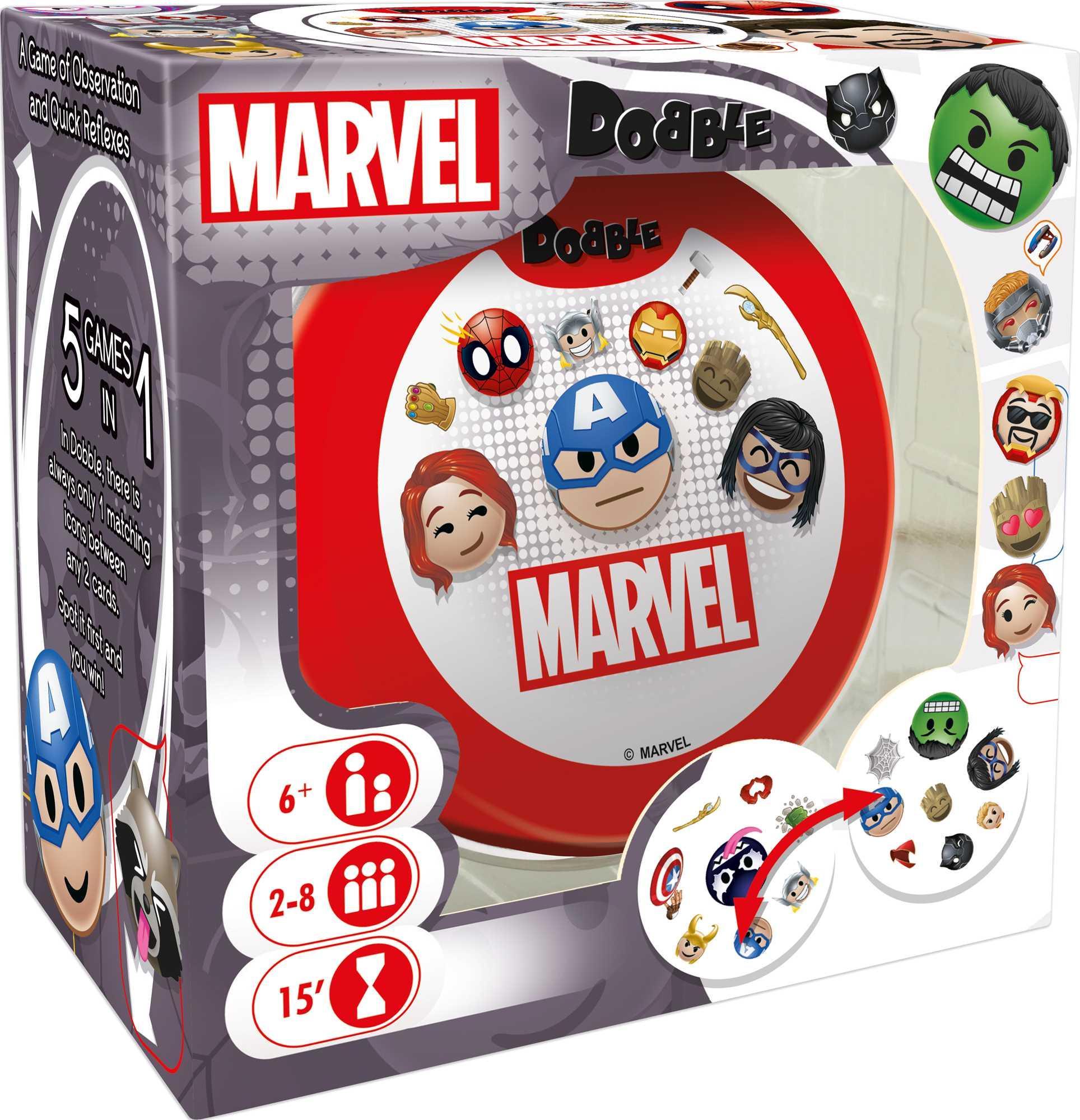 Dobble Marvel Emojis - Gaming Library