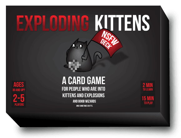 Exploding Kittens: NSFW Edition - Gaming Library