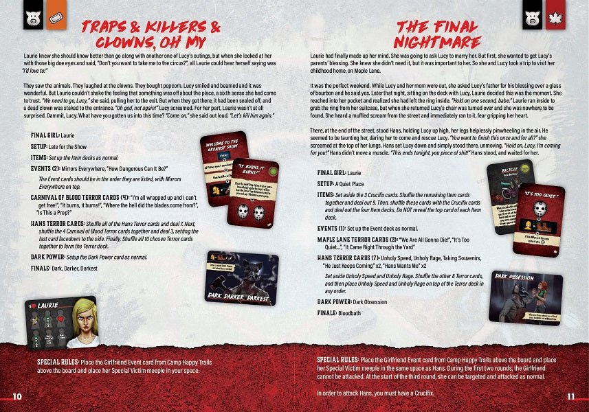 Final Girl: Lore & Scenario Book – Series 1 - Gaming Library
