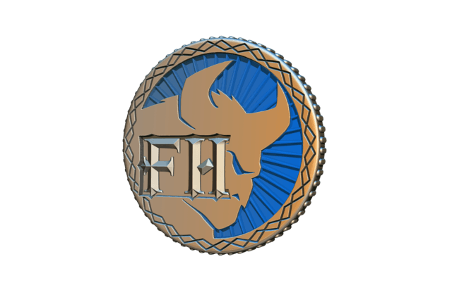 Frosthaven Challenge Coin - Gaming Library