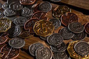 Gloomhaven Metal Coin Upgrade - Gaming Library