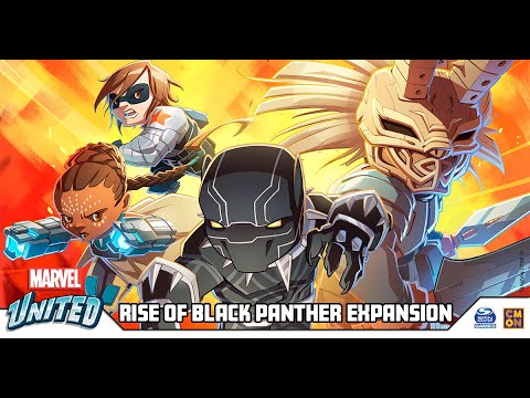 Load and play video in Gallery viewer, Marvel United: Rise of the Black Panther
