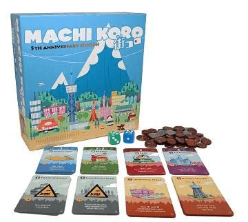 Machi Koro (5th Anniversary Edition) - Gaming Library