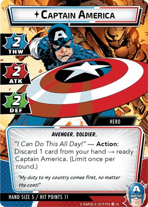 Marvel Champions: The Card Game – Captain America Hero Pack - Gaming Library