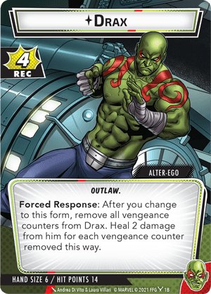 Marvel Champions: The Card Game – Drax Hero Pack - Gaming Library