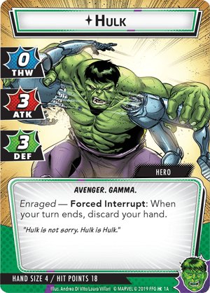 Marvel Champions: The Card Game – Hulk Hero Pack - Gaming Library