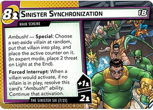 Marvel Champions: The Card Game - Sinister Motives - Gaming Library