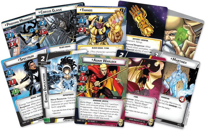 Marvel Champions: The Card Game – The Mad Titan's Shadow - Gaming Library