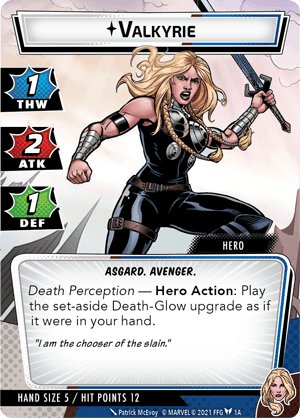 Marvel Champions: The Card Game – Valkyrie Hero Pack - Gaming Library