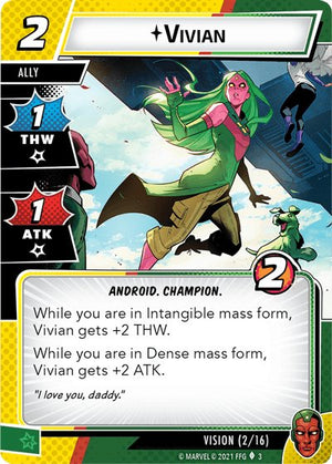 Marvel Champions: The Card Game – Vision Hero Pack - Gaming Library