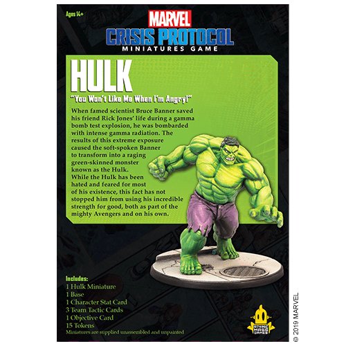 Marvel: Crisis Protocol – Hulk - Gaming Library