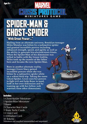 Marvel: Crisis Protocol – Spider-Man & Ghost-Spider - Gaming Library