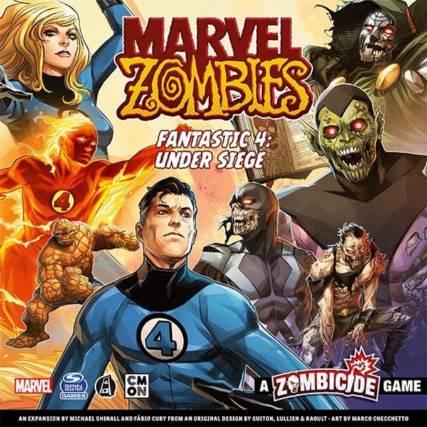 Marvel Zombies : A Zombicide Game Fantastic 4 Under Siege - Gaming Library