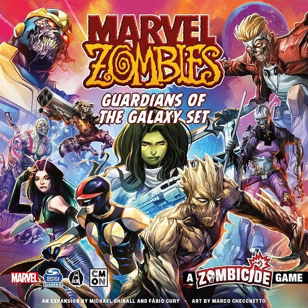 Marvel Zombies : A Zombicide Game - Guardians of the Galaxy Set - Gaming Library