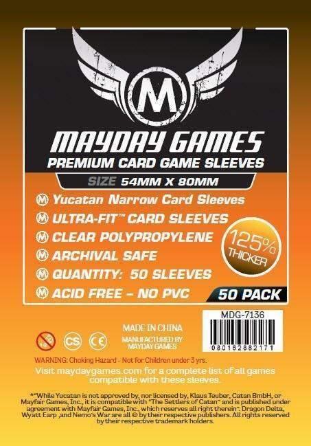 Mayday Sleeves: Yucatan Size (Premium) Gaming Library Mayday Sleeves: Yucatan Size (Premium) Gaming Library