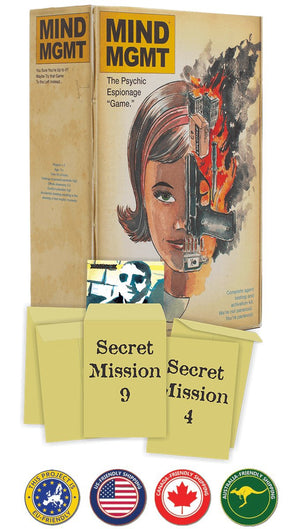Mind MGMT: The Psychic Espionage “Game.” (DELUXE) + Secret Missions - Gaming Library